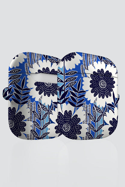 Retro Garden by Rachel Parker AirPod Case (Blue)