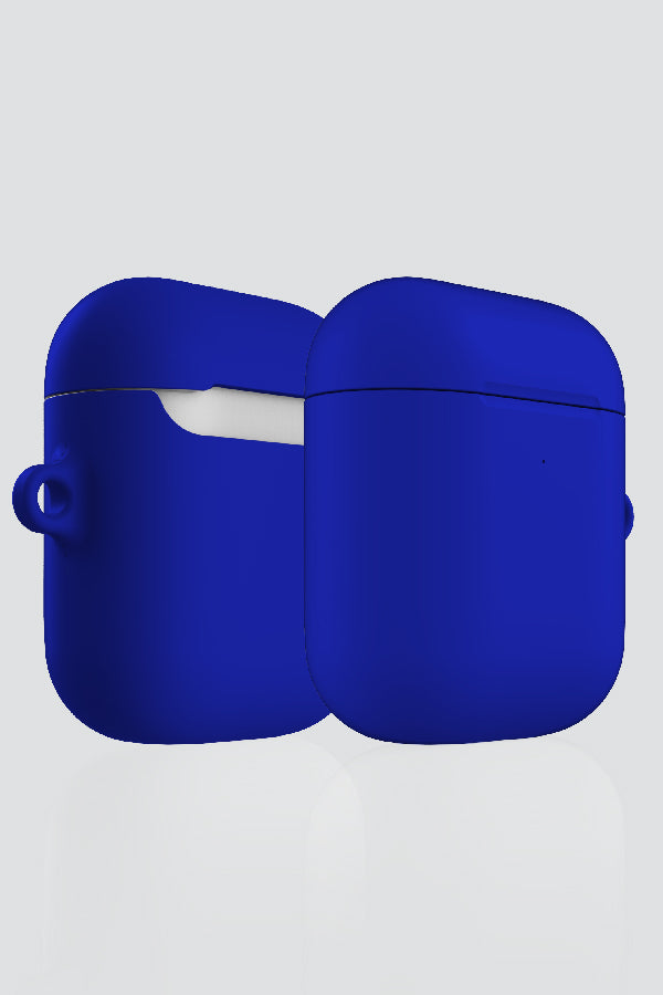 Plain Block Minimalist AirPod Case (Azure Blue)