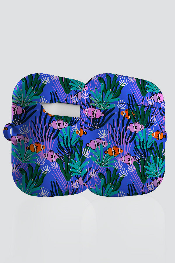 Sea Friends By Tara Reed AirPod Case (Blue)