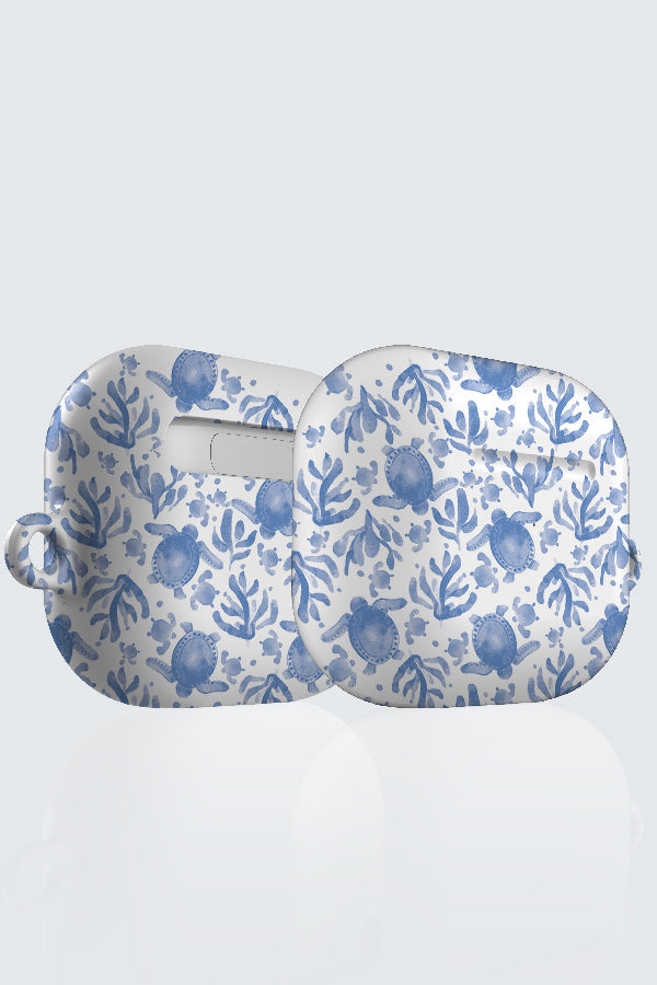 Blue Turtles by Dawn of Designs AirPod Case (Blue)