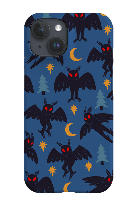 Mothman Forest Phone Case (Blue)