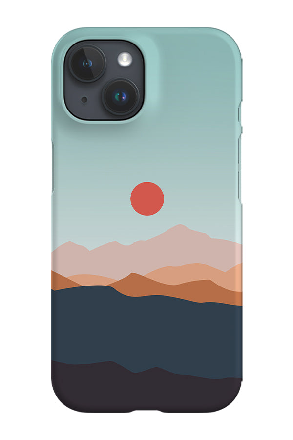 Mountain Range Phone Case (Blue)