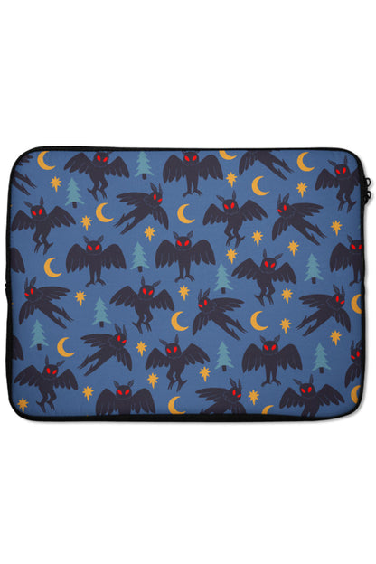 Mothman Forest Laptop Sleeve (Blue)