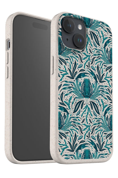 Even Crabs Can be Pretty by Cassandra O’Leary Eco Bamboo Phone Case (Blue)