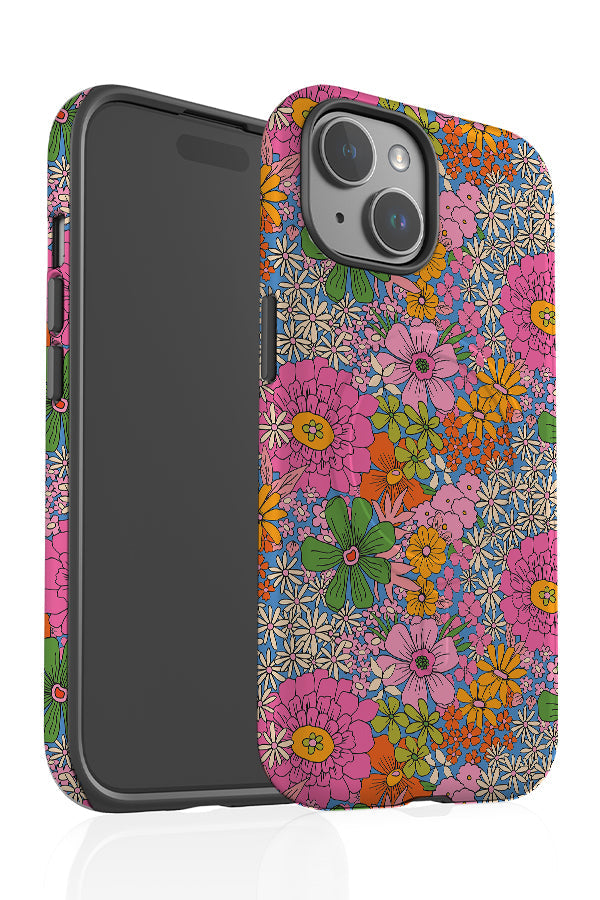 Flower Child by Kayla Ann MagSafe Phone Case (Blue)