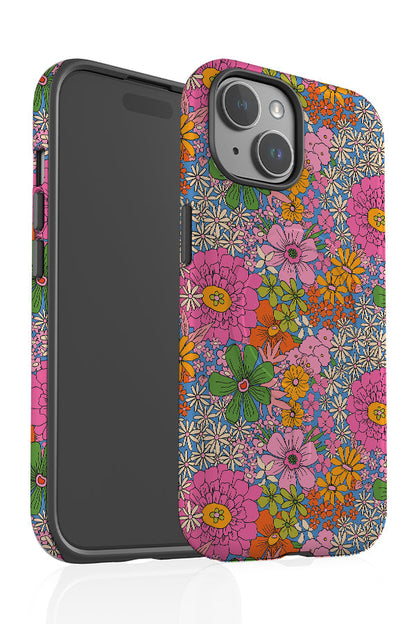 Flower Child by Kayla Ann MagSafe Phone Case (Blue)