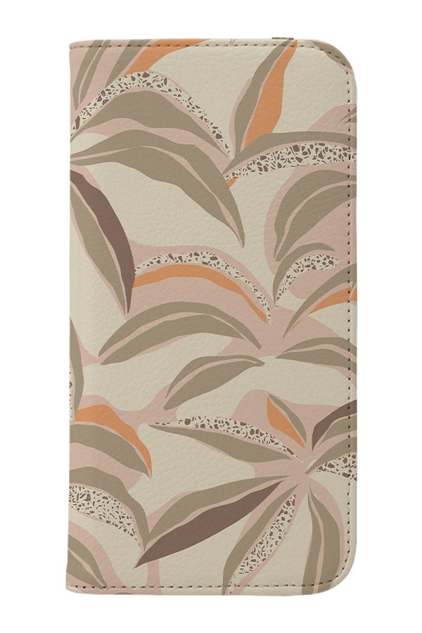 Fire Flash by Louise Margaret Wallet Phone Case (Beige)