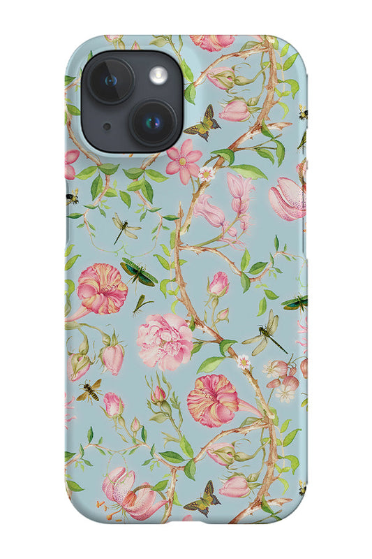 Antique Chinoiserie By Uta Naumann Phone Case (Blue)