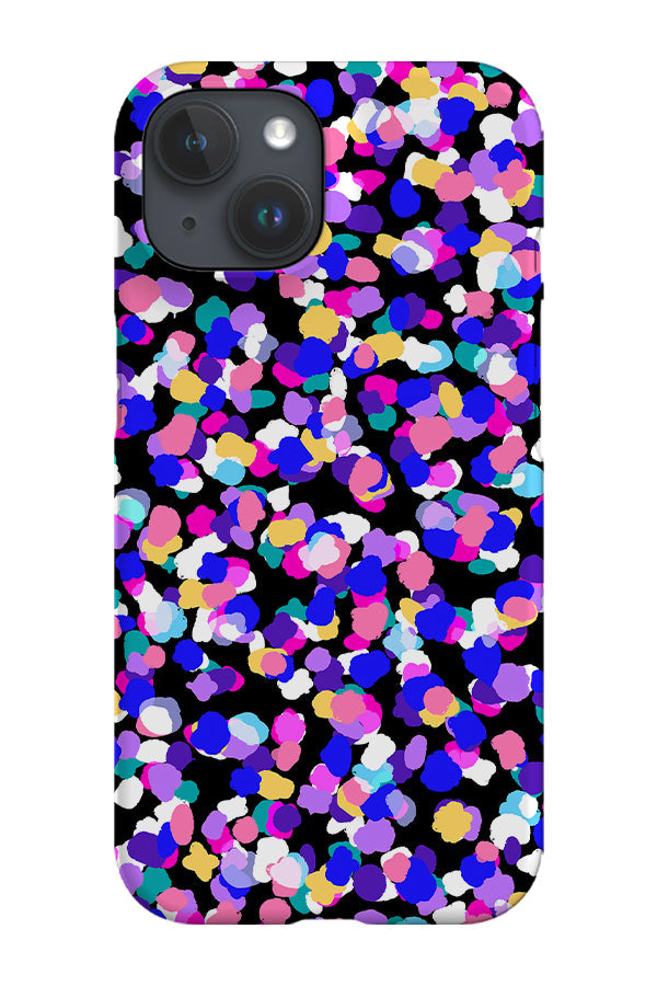 Party Spot by Rachel Parker Phone Case (Blue Black)