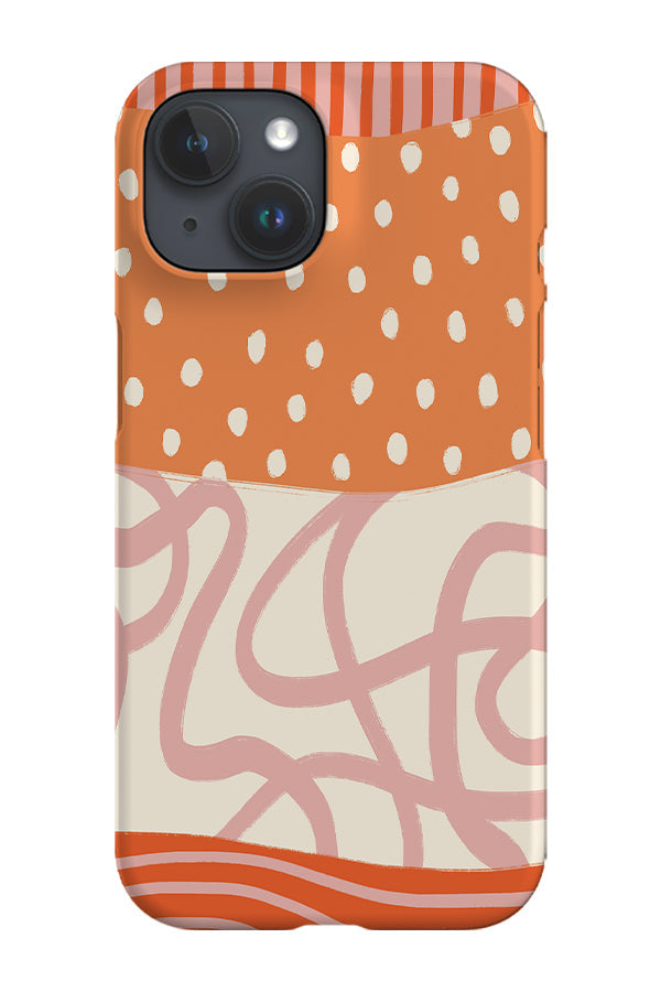 Peach Cake By Ayeyokp Phone Case (Orange)