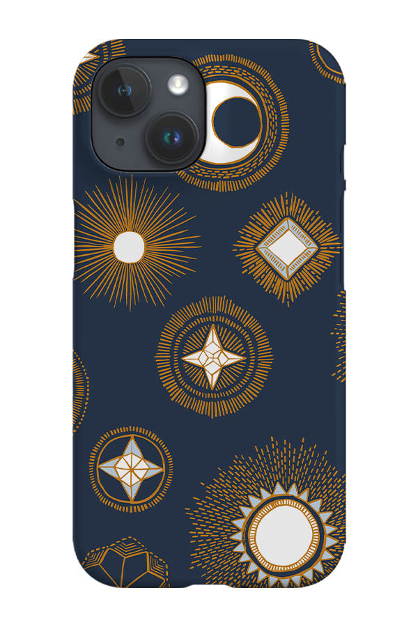 Sashiko Stars by Cecilia Mok Phone Case (Blue)