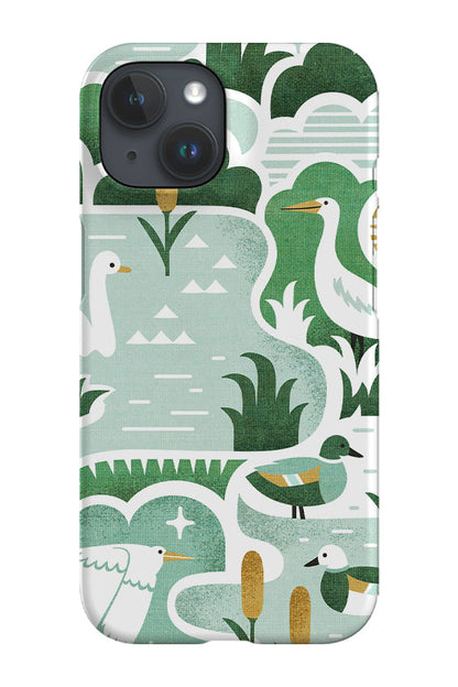 Danube Delta by Studio Amelie Phone Case (Blue)