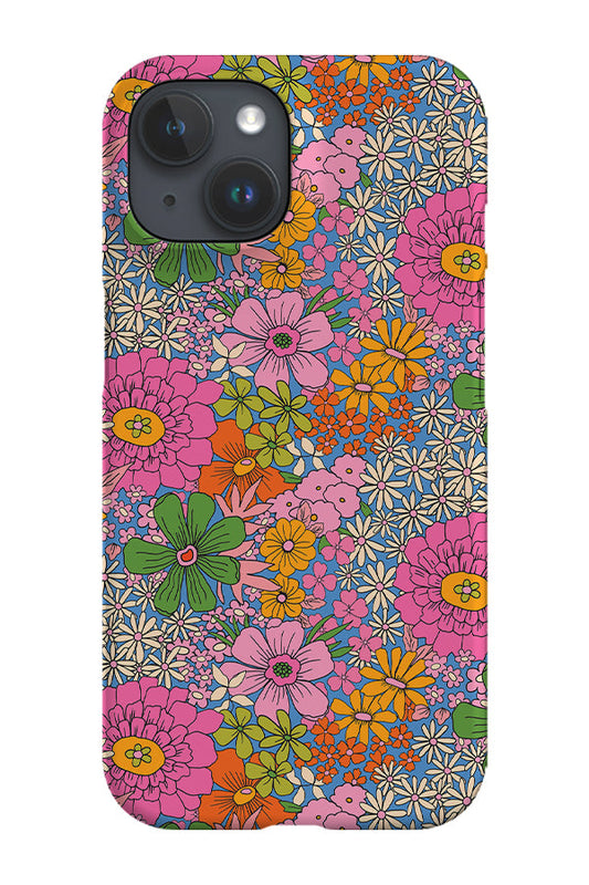 Flower Child by Kayla Ann Phone Case (Blue)