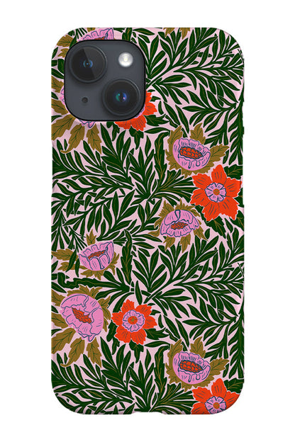 Willow Flowers by Tara Reed Phone Case (Green)