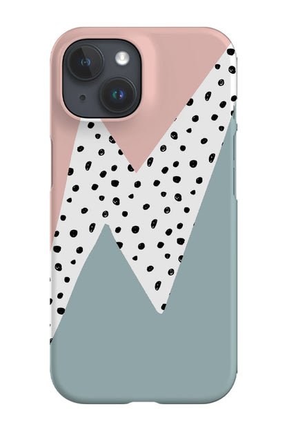 Thunderbolt Phone Case (Pink & Blue)