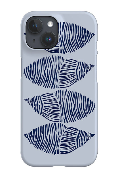 Shell Placement Phone Case (Blue)