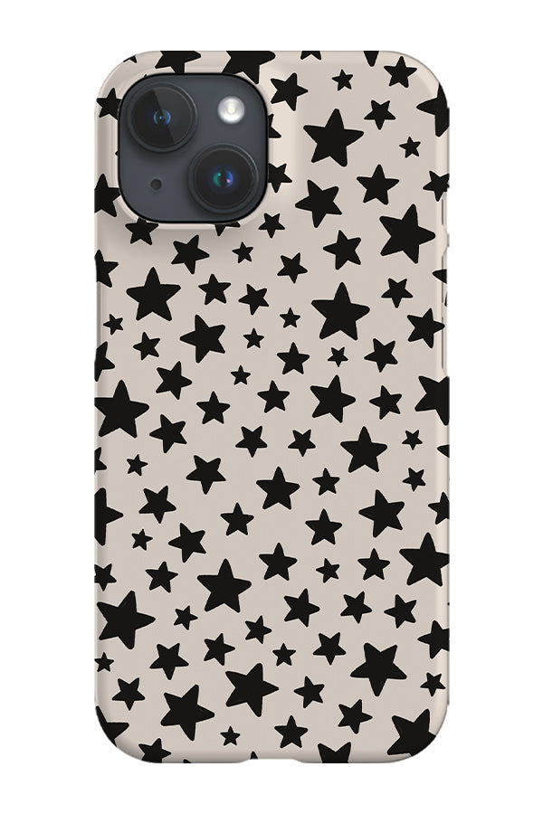 Vintage Small Mini Stars Phone Case (Cream)