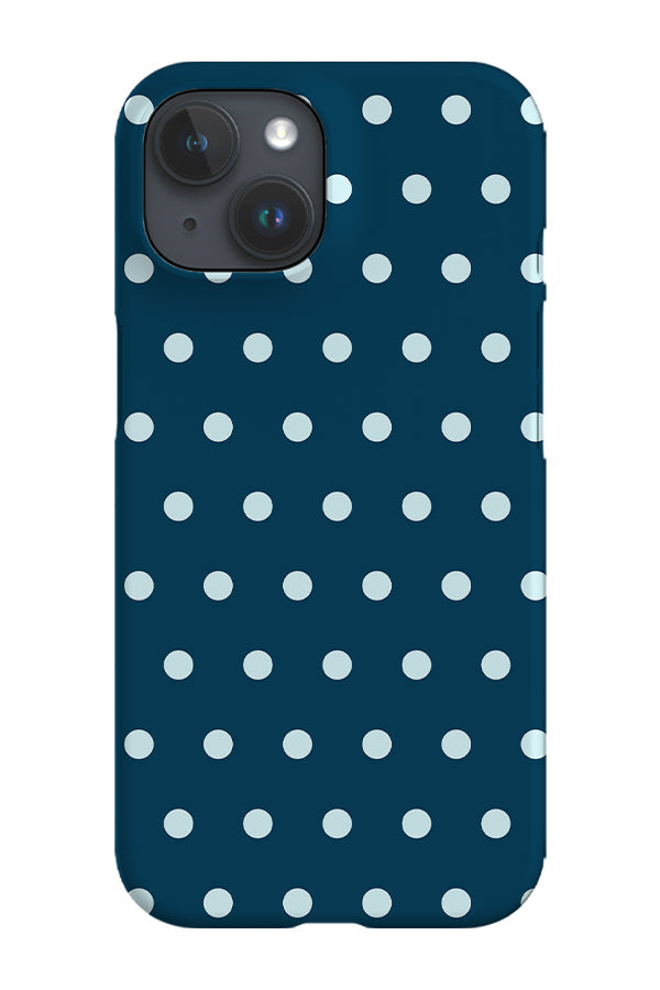 Polka Dots Phone Case (Blue)